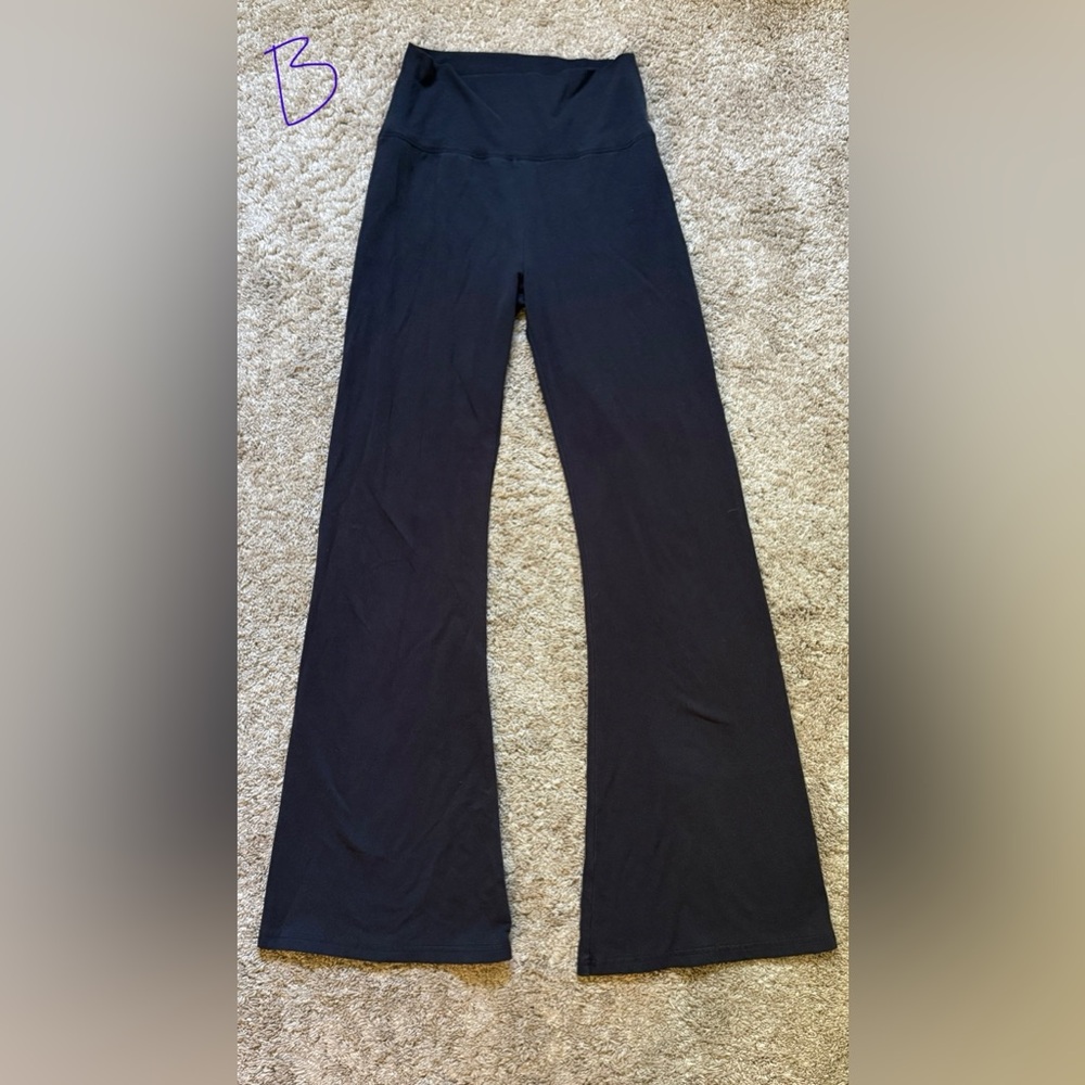 Aerie OG Foldover Flare High-Rise Legging | Size M (Set of 2) - Picture 6 of 8